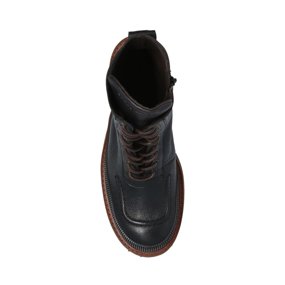 See By Chloé Mahalia Leather Lace-Up Boots