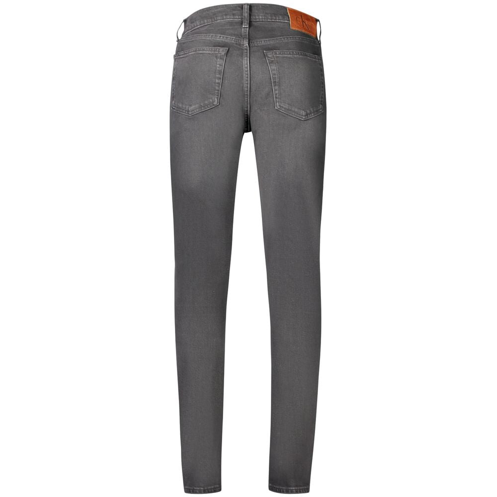 Calvin Klein Black Cotton Men Jeans