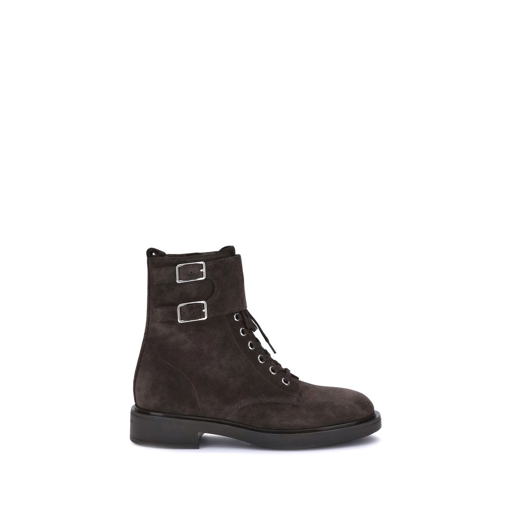 Gianvito Rossi Laced Ankle Boots