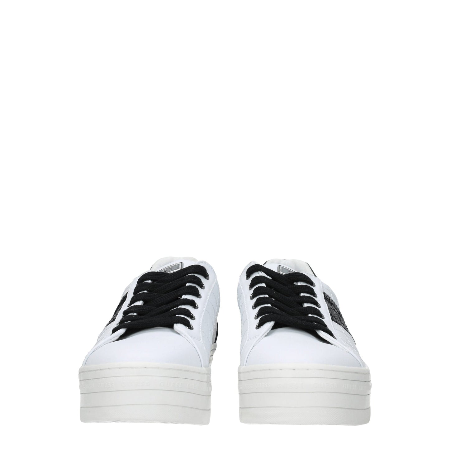Guess White Polyethylene Sneakers