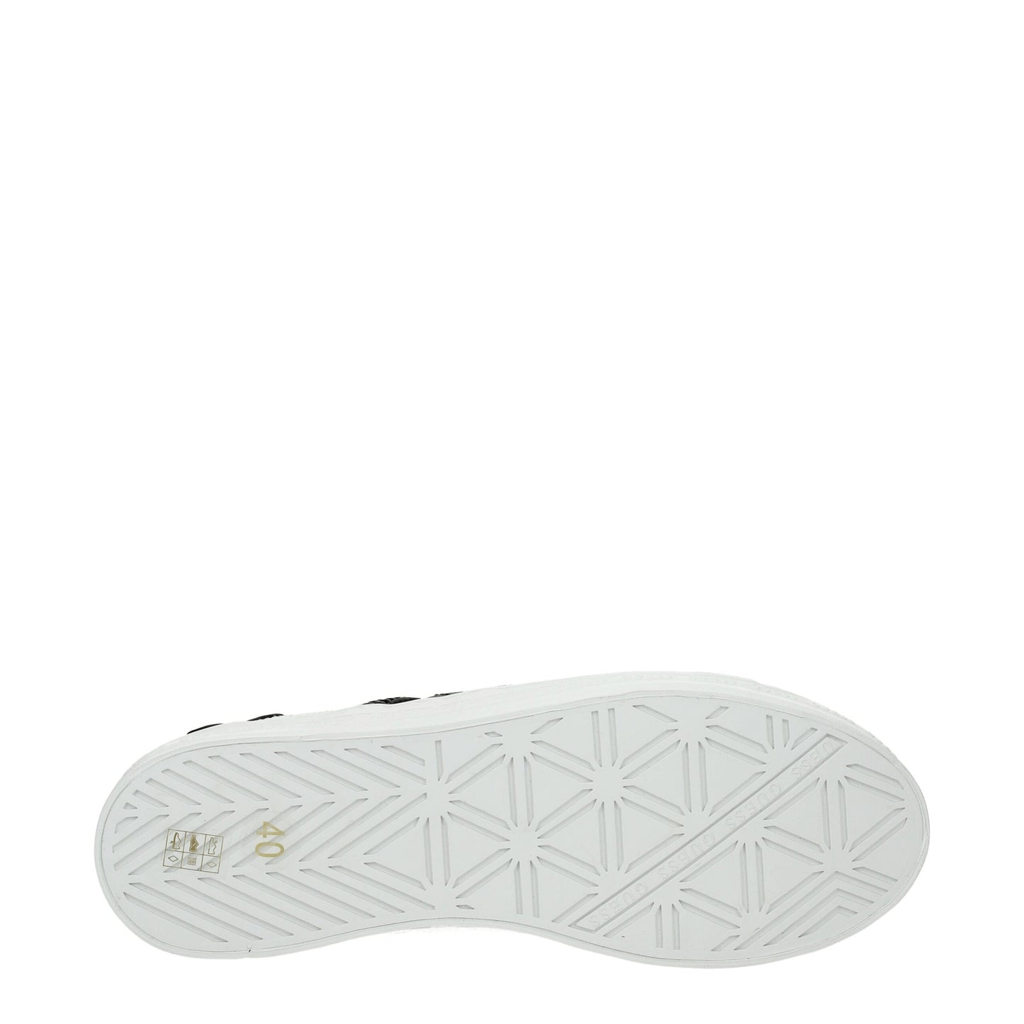 Guess White Polyethylene Sneakers