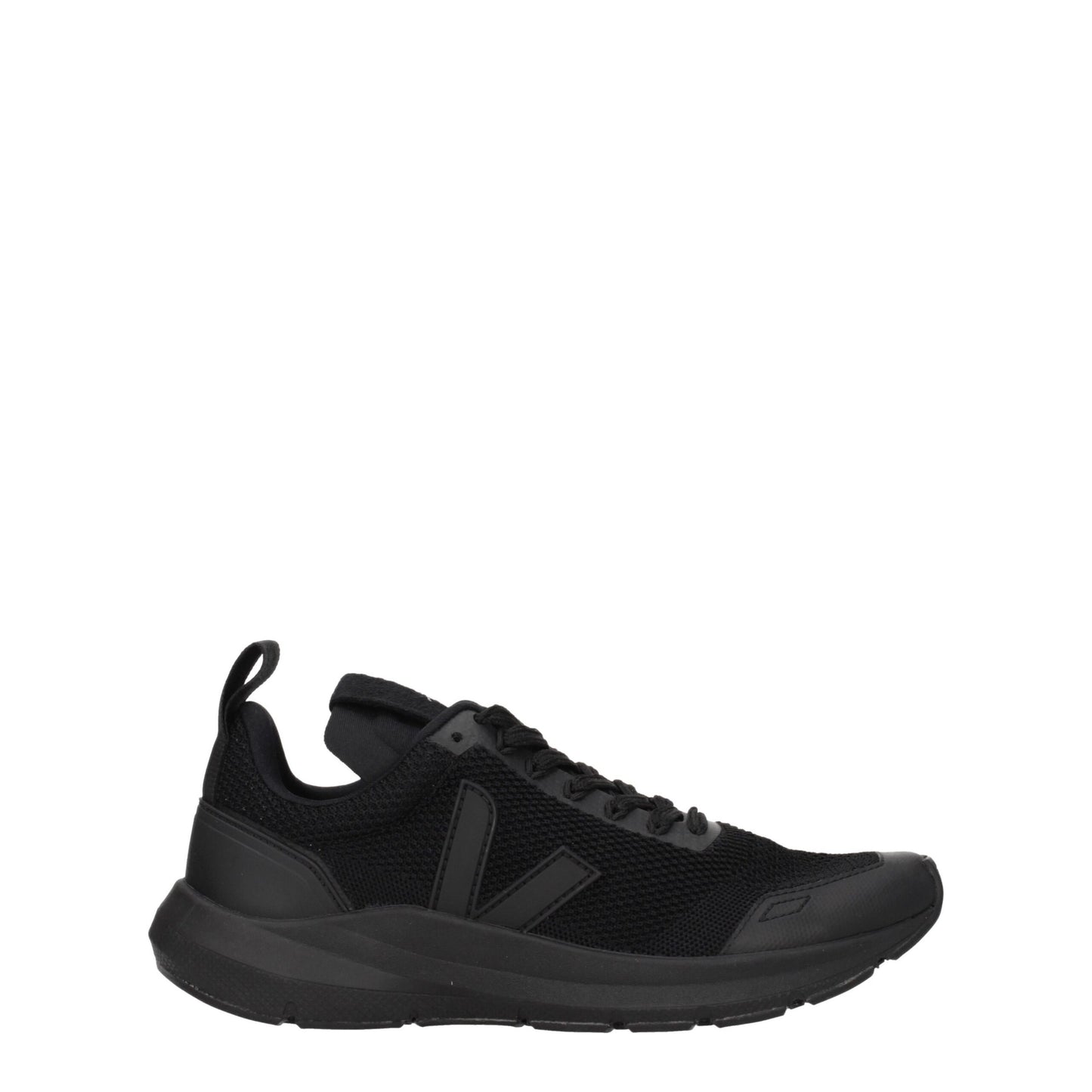 Veja Black Fabric Sneakers