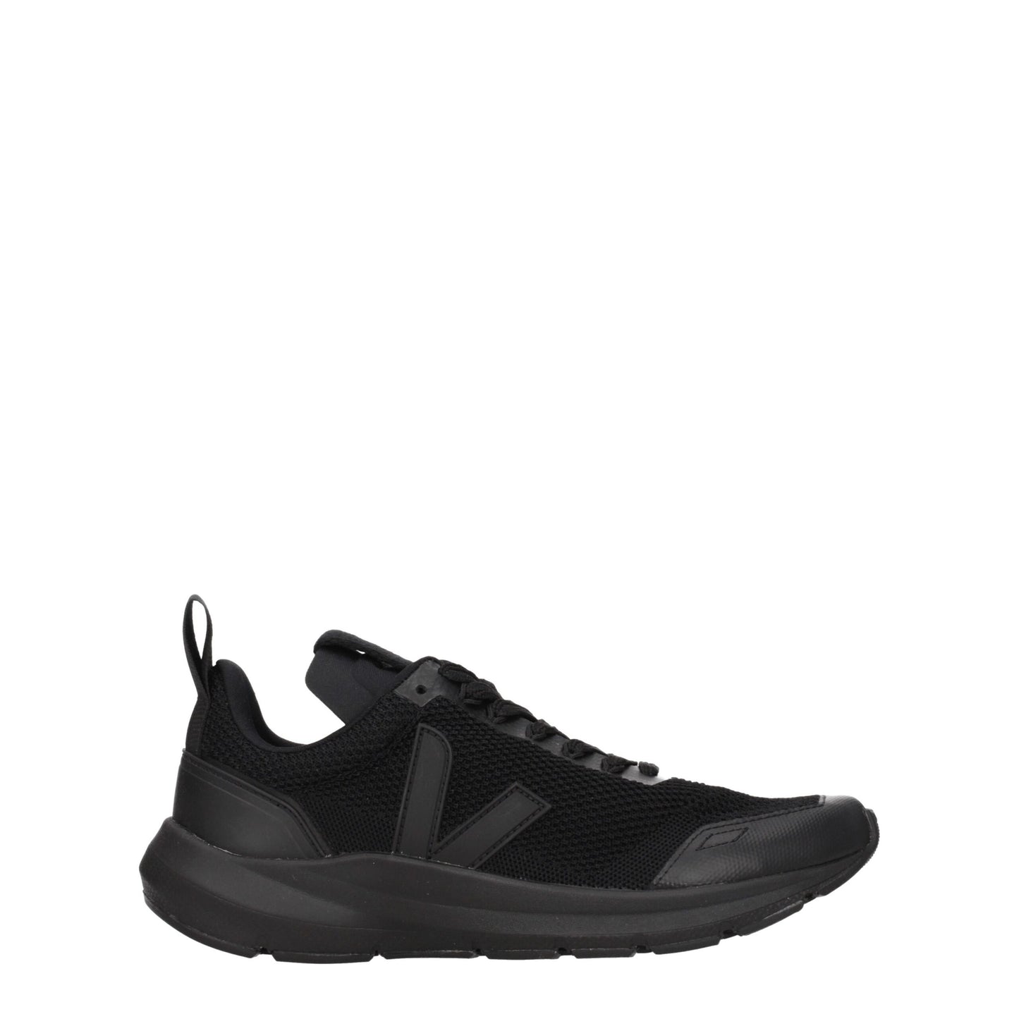 Veja Black Fabric Sneakers