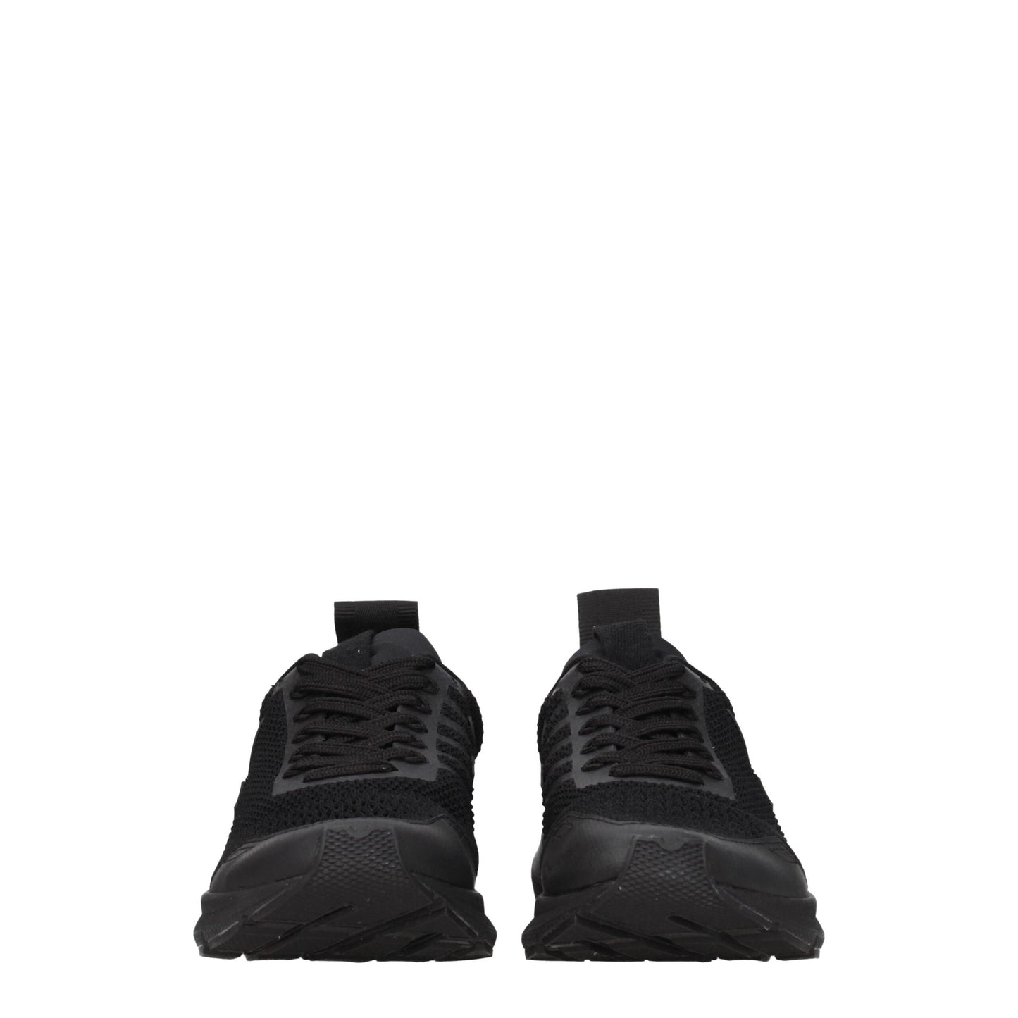 Veja Black Fabric Sneakers
