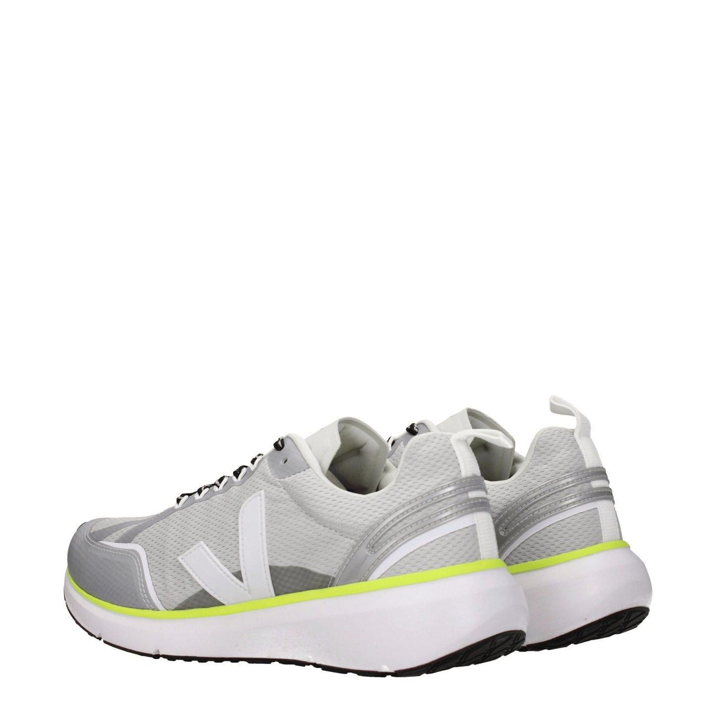 Veja Gray Fabric Sneakers
