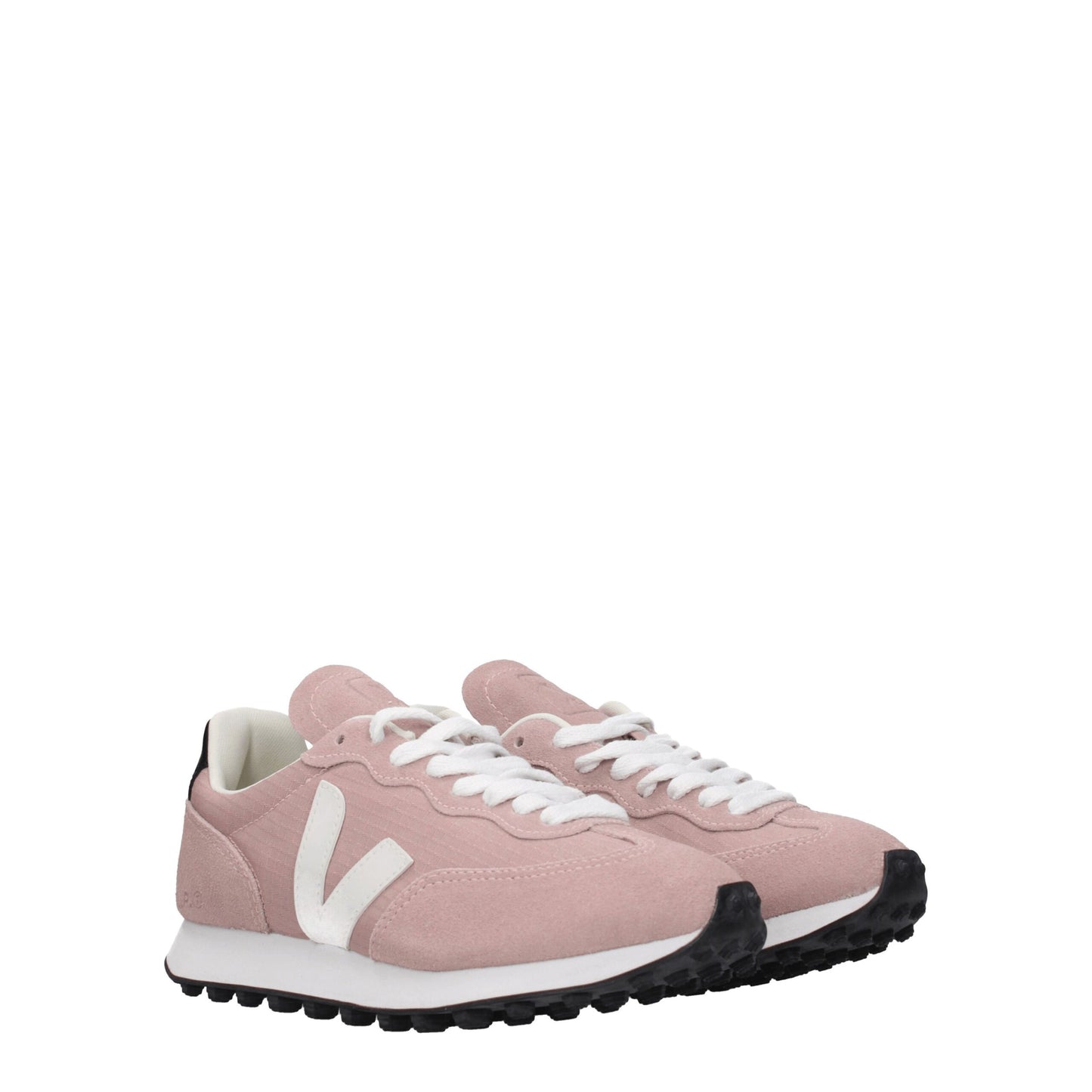 Veja Pink Leather Sneakers