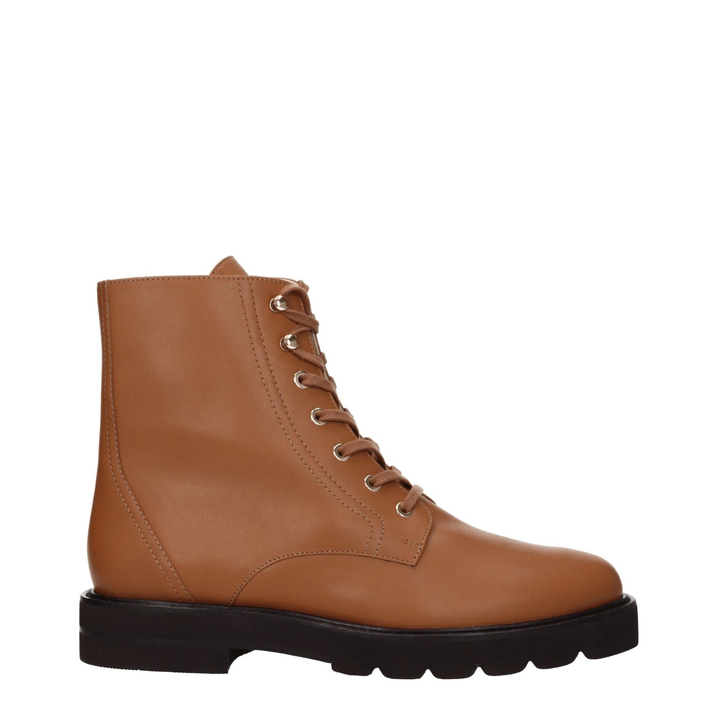 Stuart Weitzman Brown Leather Ankle Boots