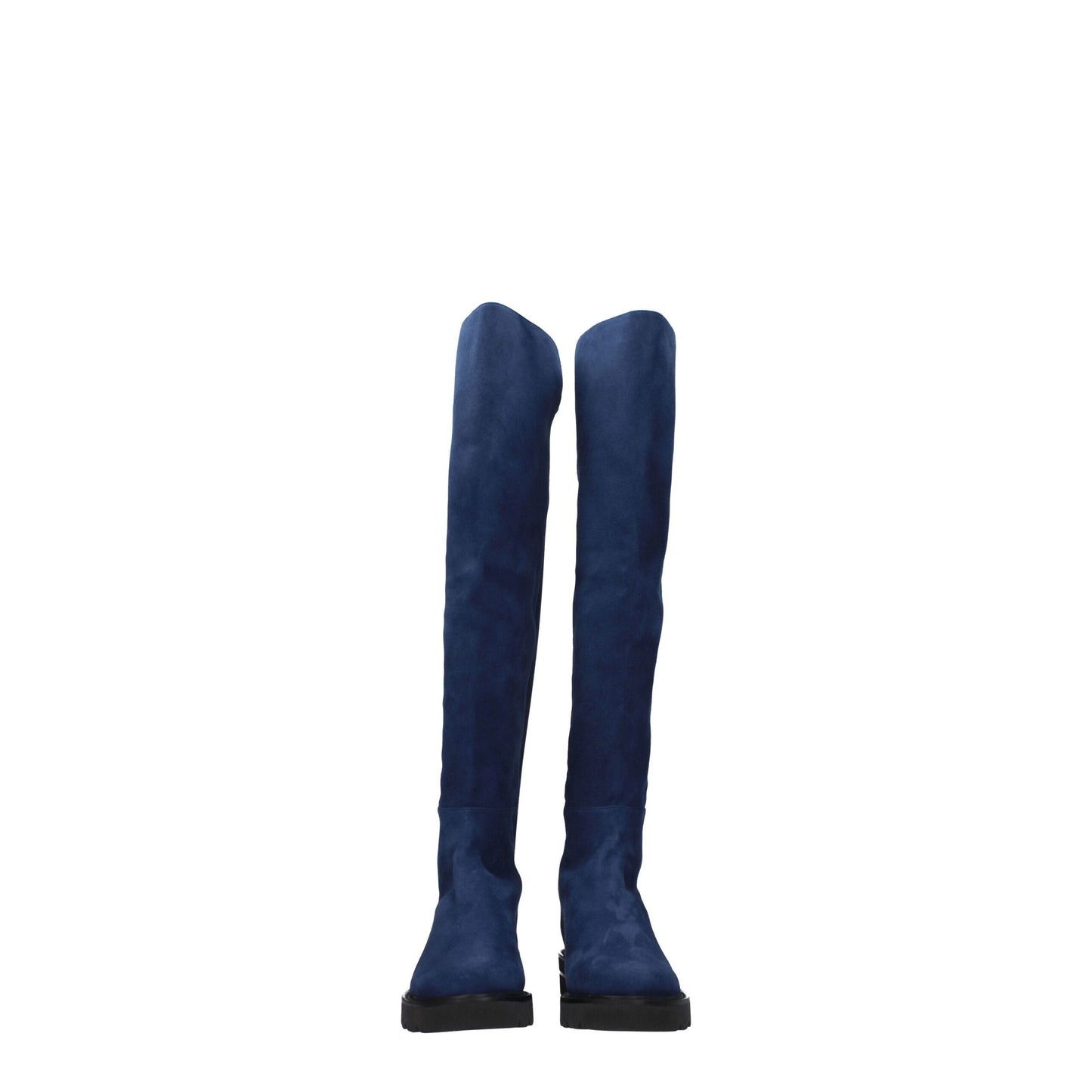 Stuart Weitzman Blue Leather Boot