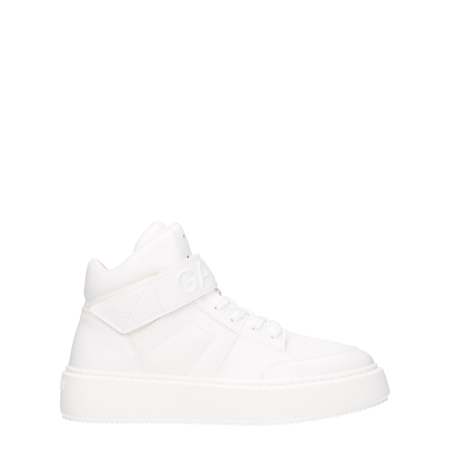 Ganni White Leather Sneakers