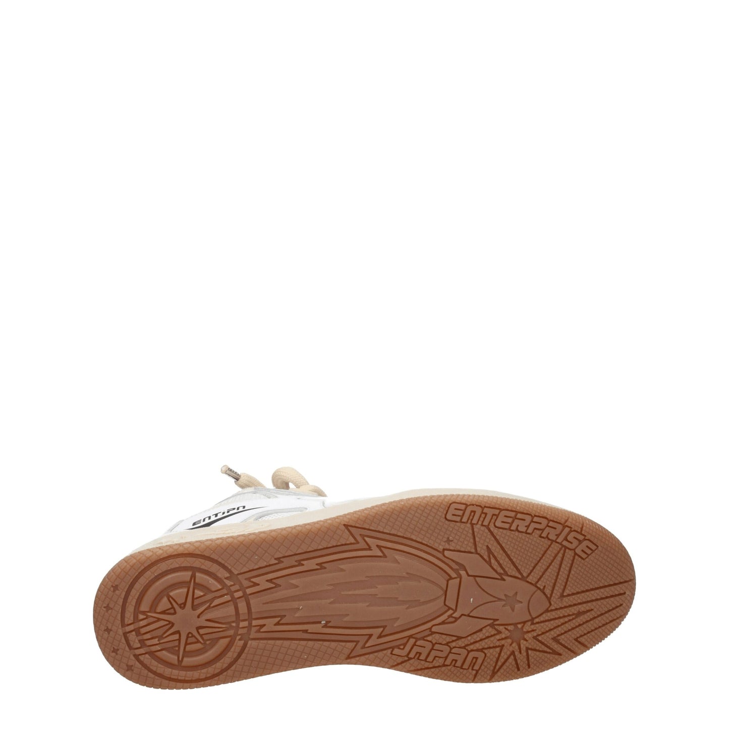 Enterprise Japan White Leather Sneakers