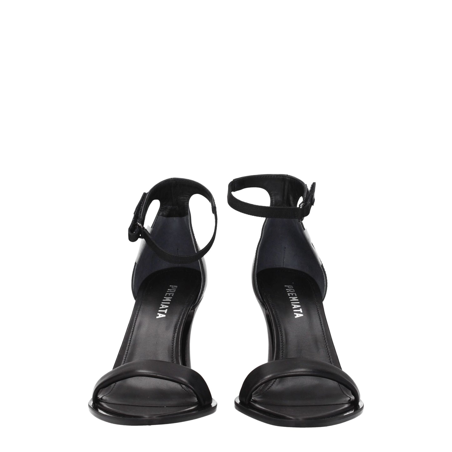 Premiata Black Leather Sandal