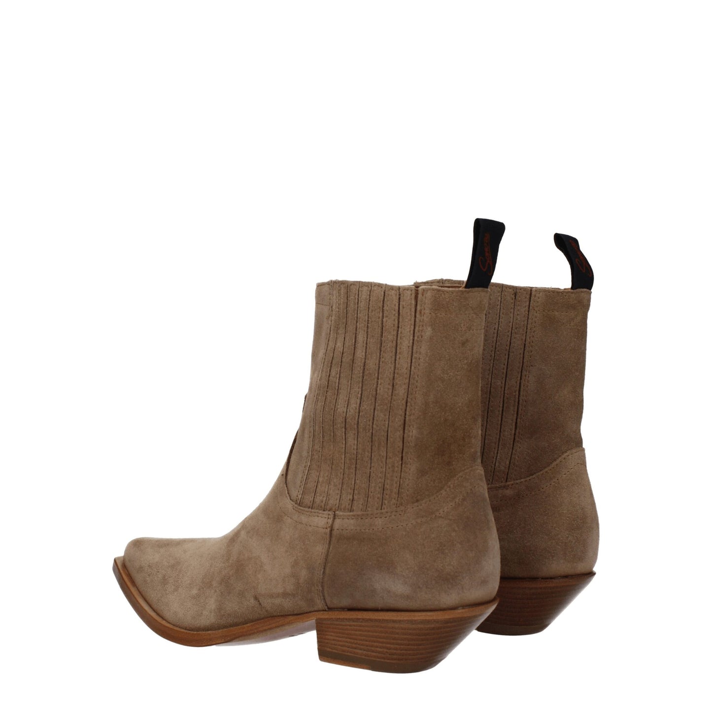 Sonora Brown Leather Ankle Boots