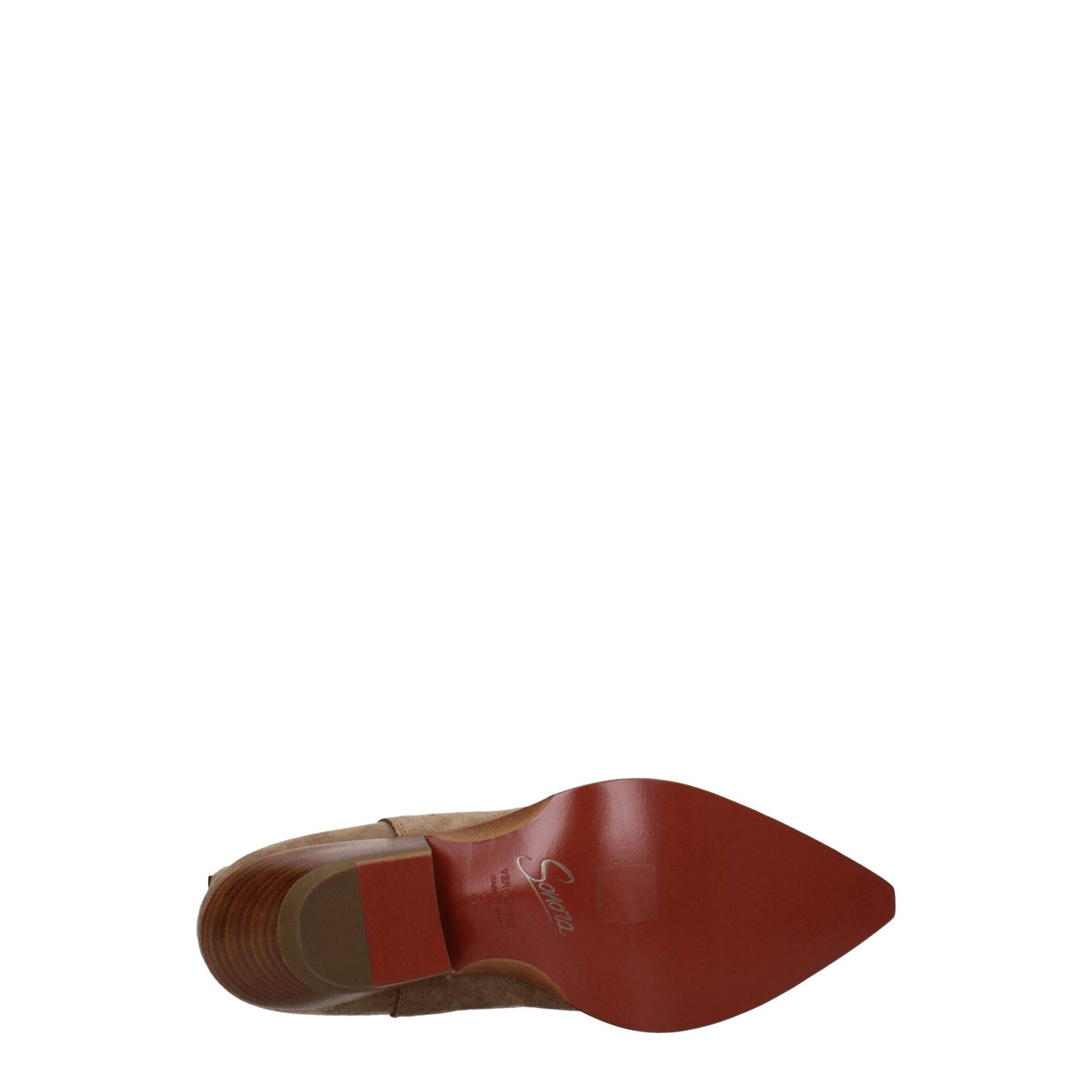 Sonora Brown Leather Ankle Boots
