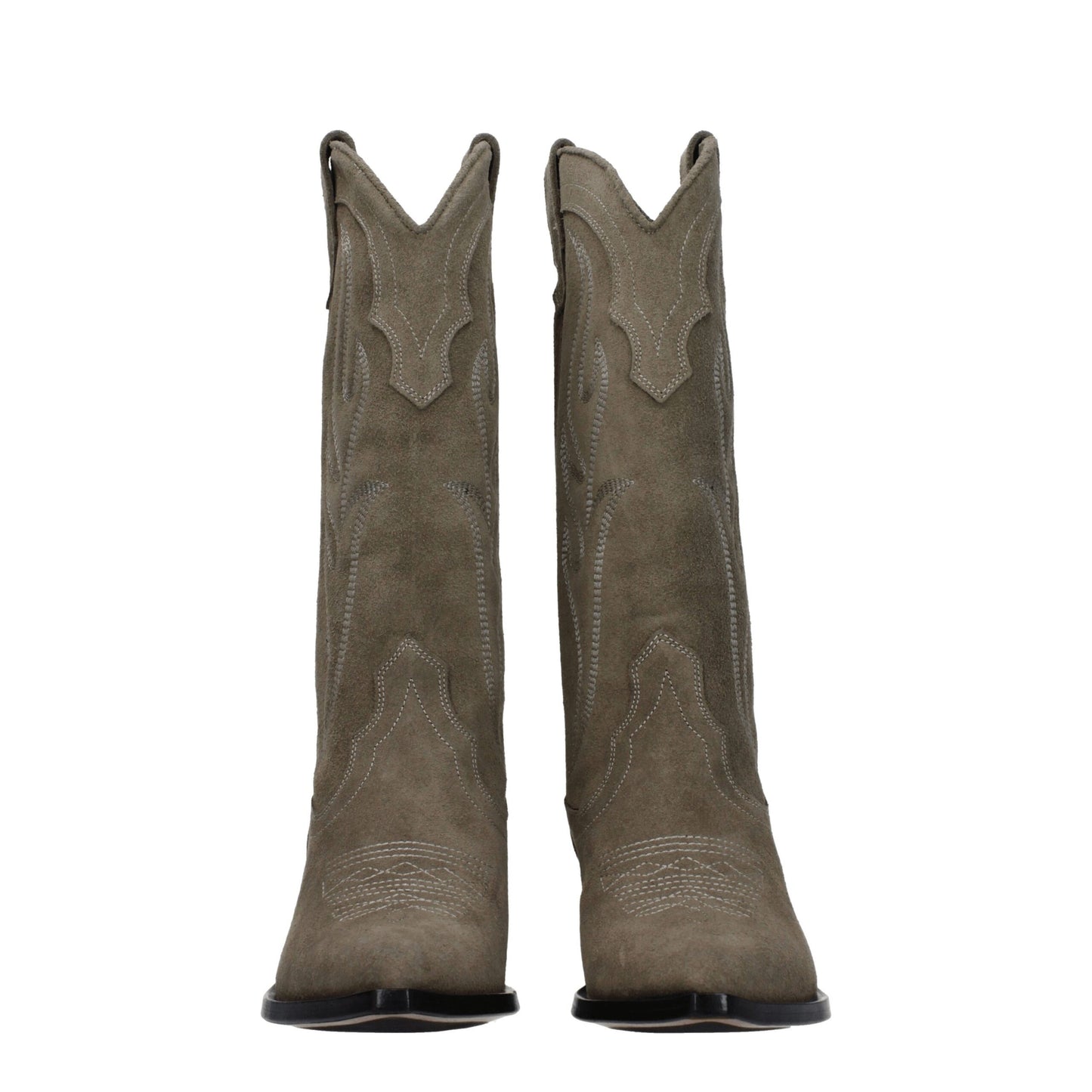Sonora Green Leather Boots