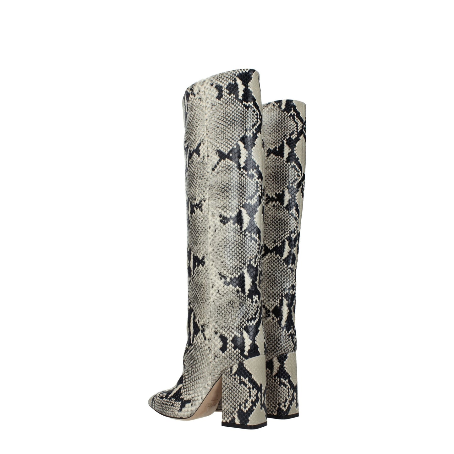 Paris Texas Beige Leather Over The Knee