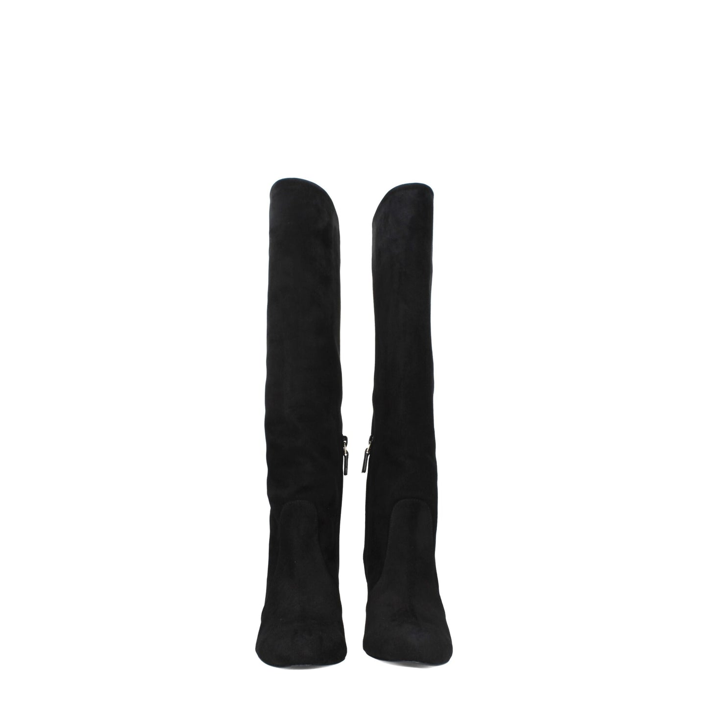 Stuart Weitzman Black Leather High Heel Boots