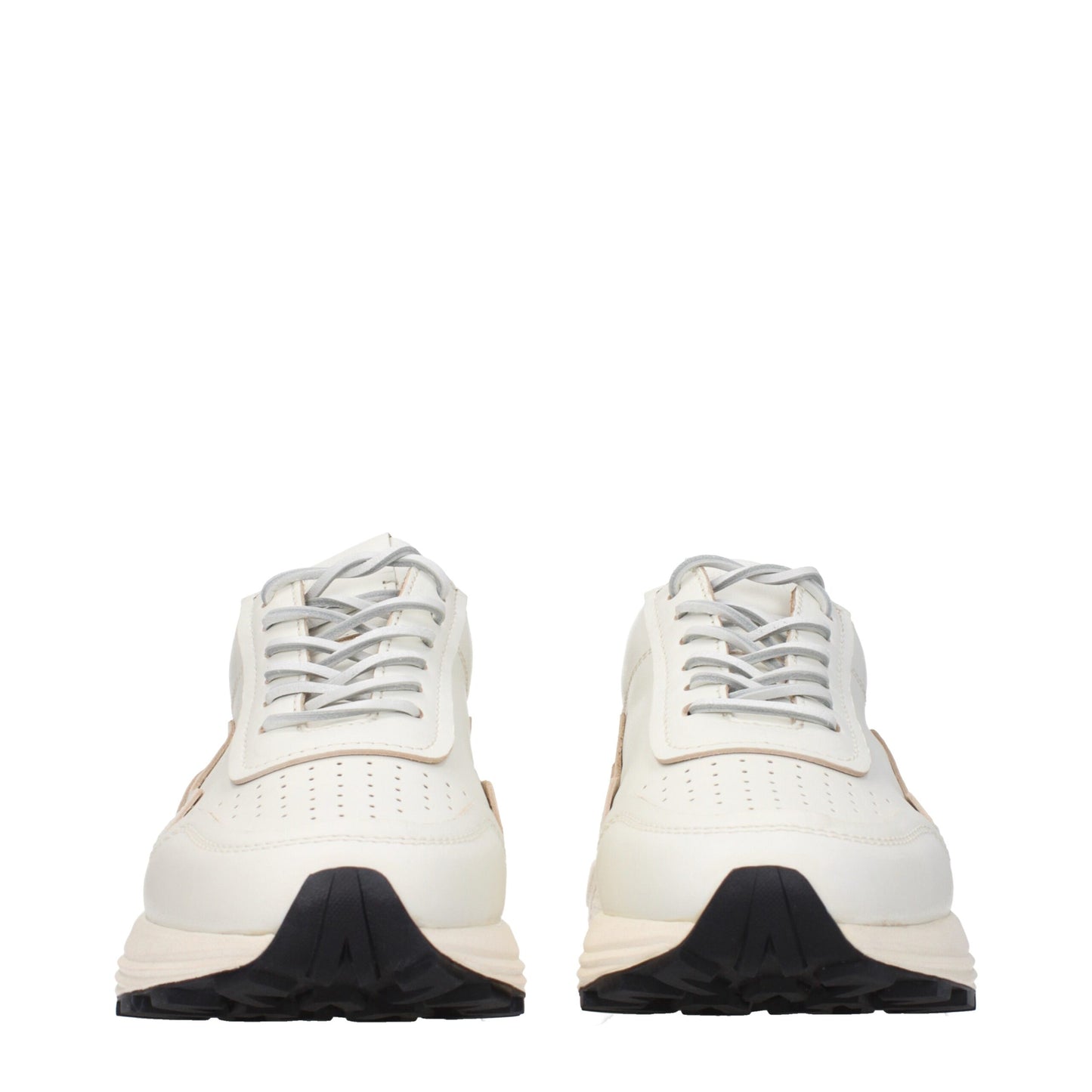 Buttero White Leather Sneakers
