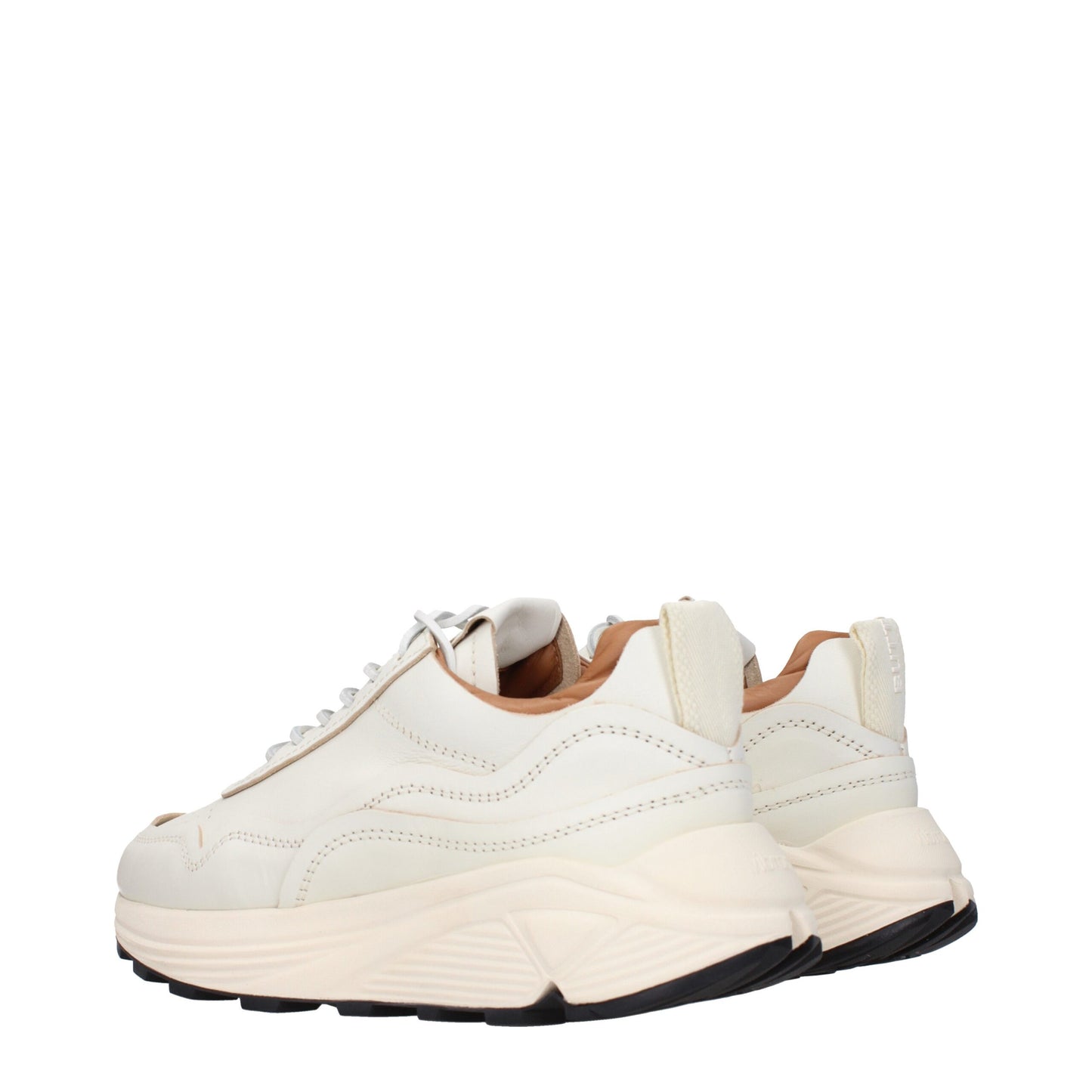 Buttero White Leather Sneakers