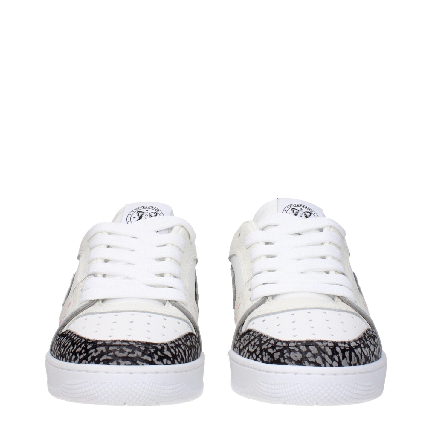 Enterprise Japan White Leather Sneakers