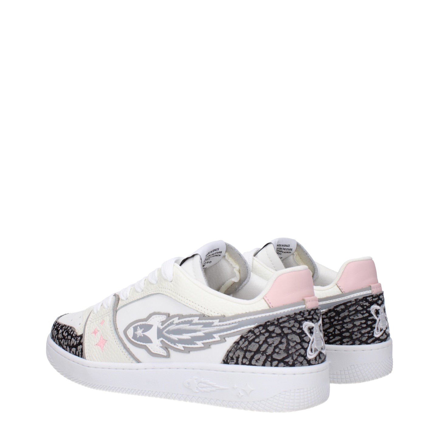 Enterprise Japan White Leather Sneakers