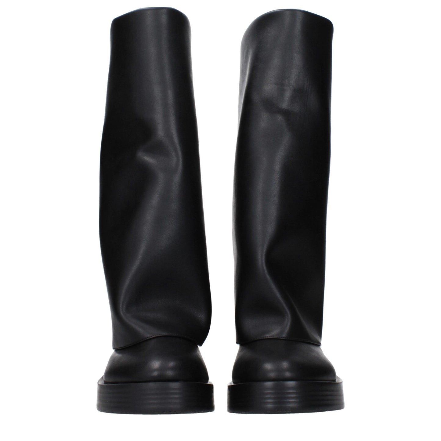 Casadei Black Leather Boots