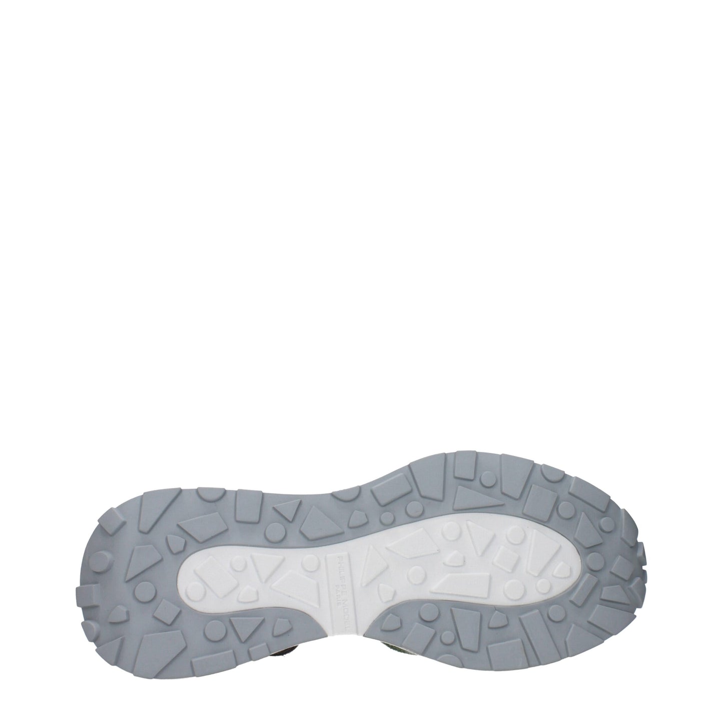 Philippe Model White Fabric Sneakers