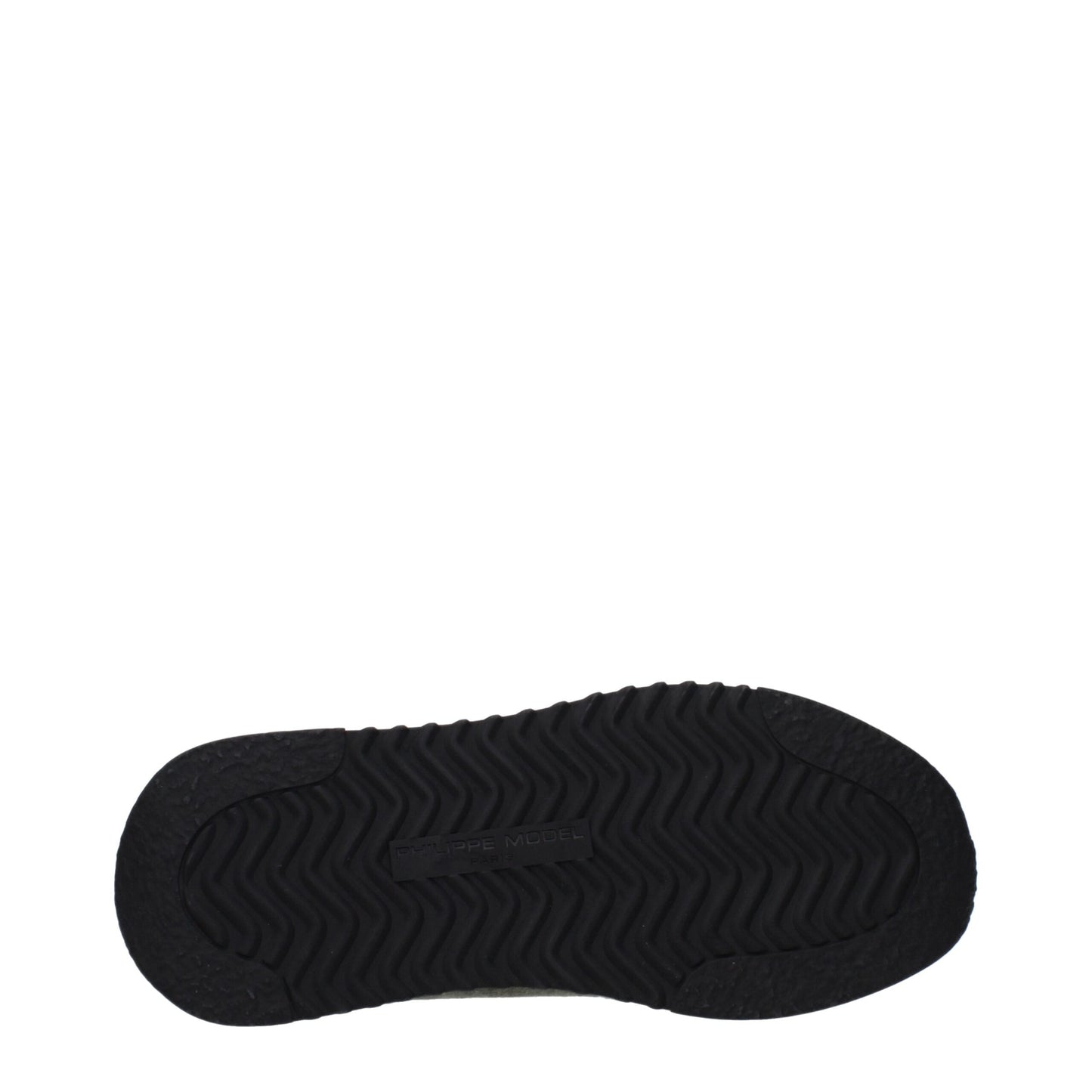 Philippe Model Green Leather Sneakers