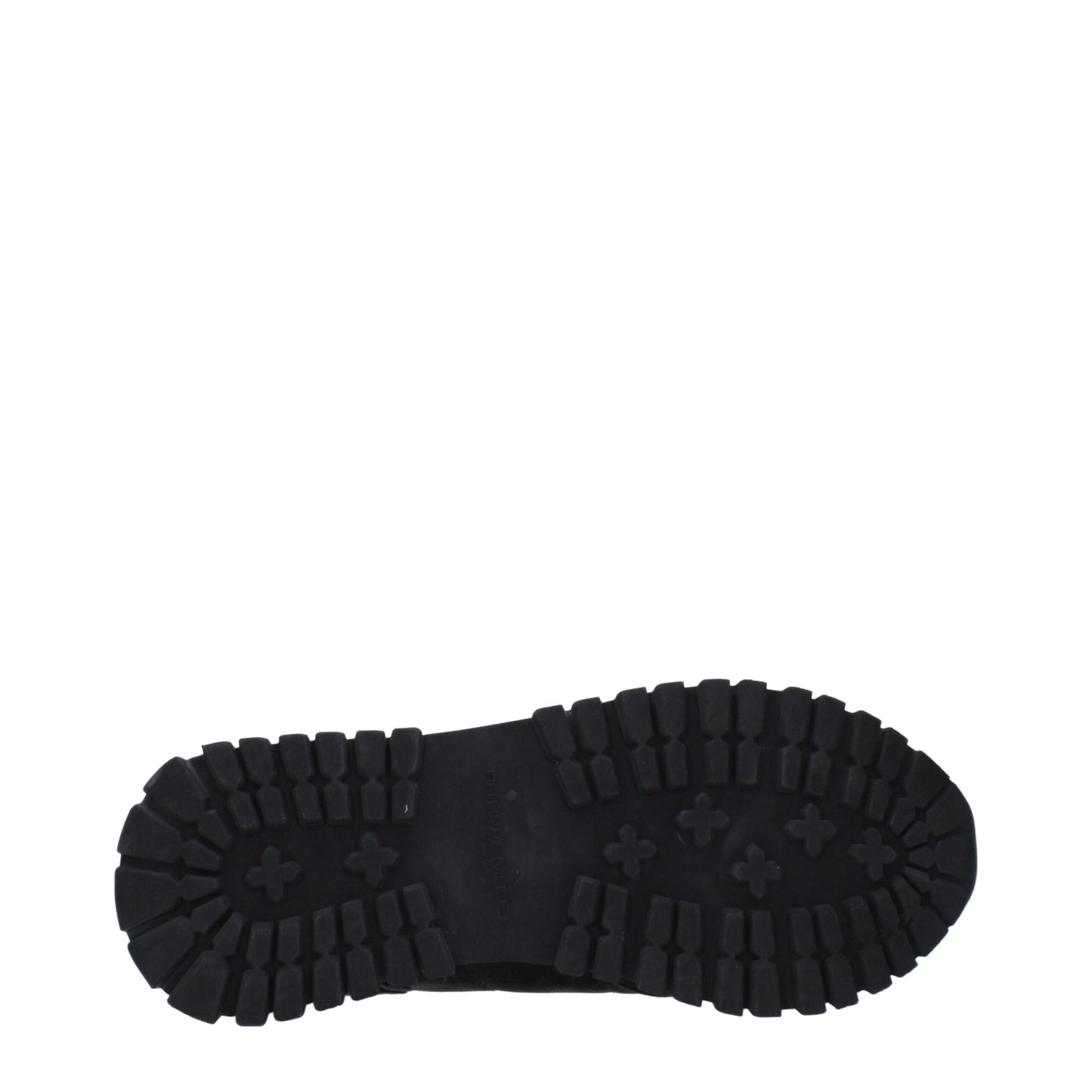 Philippe Model Black Leather Sneakers