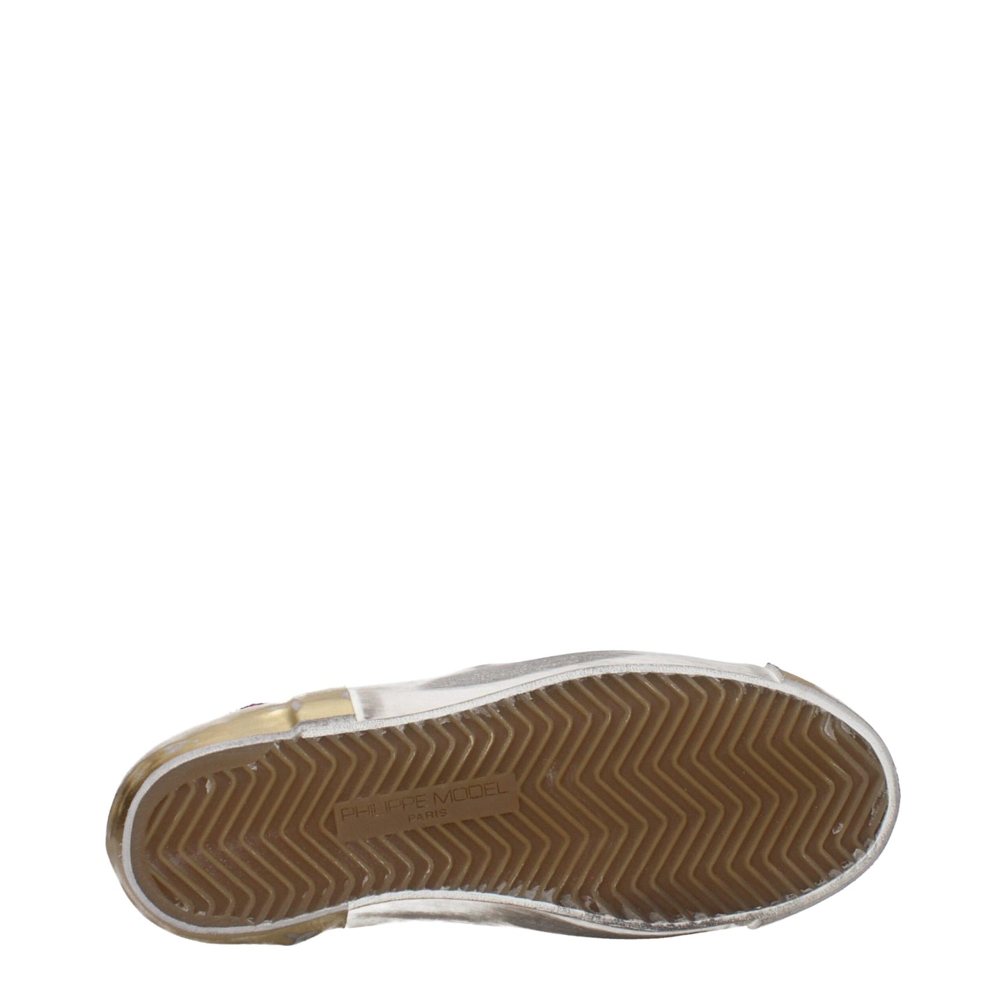 Philippe Model White Leather Low Tops