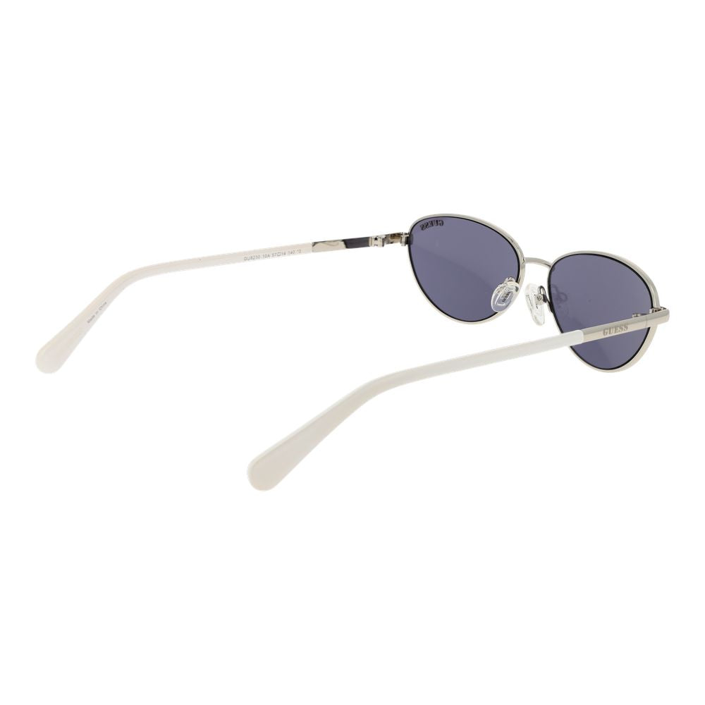 Guess White Unisex Sunglasses
