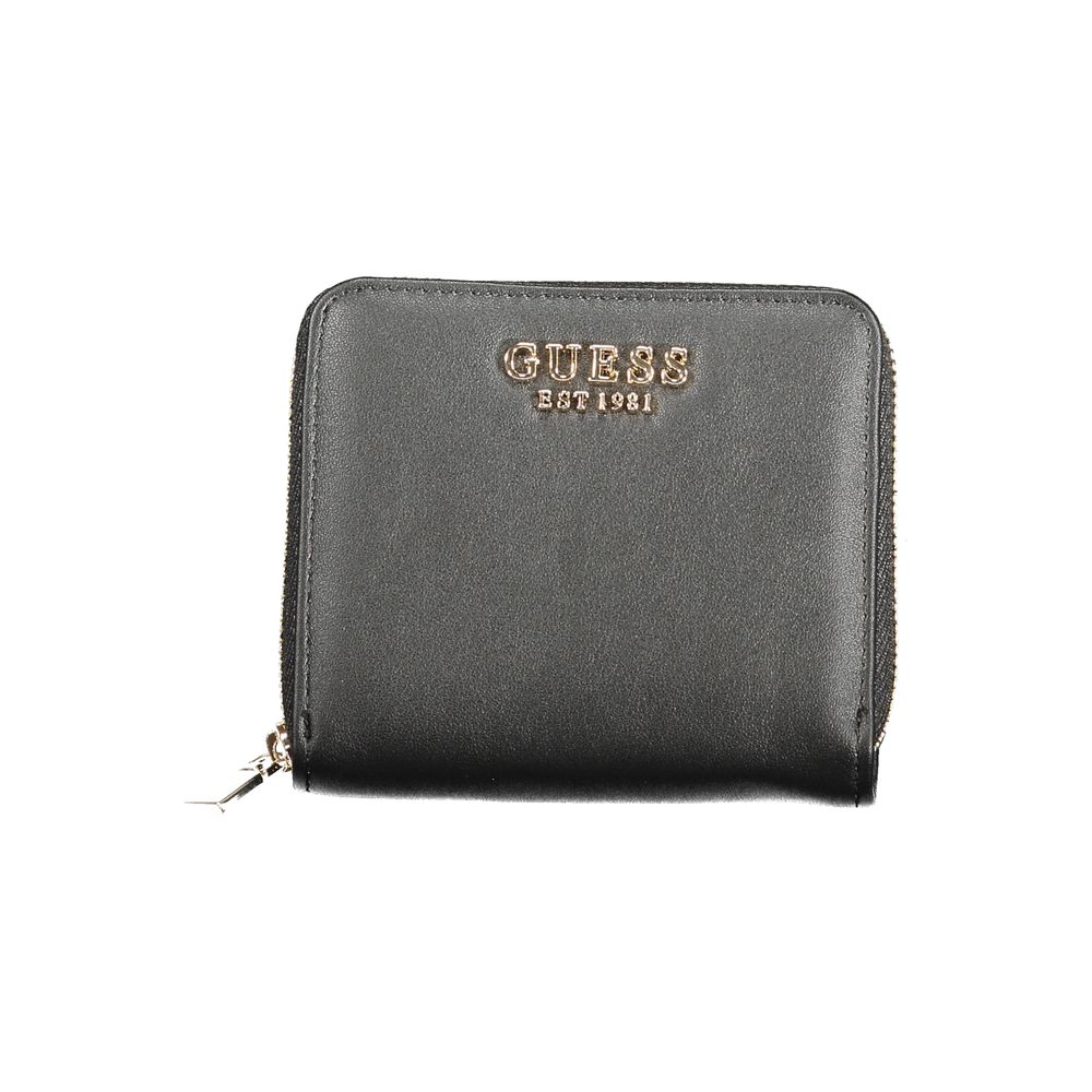 Guess Jeans Black Polyethylene Ženska denarnica
