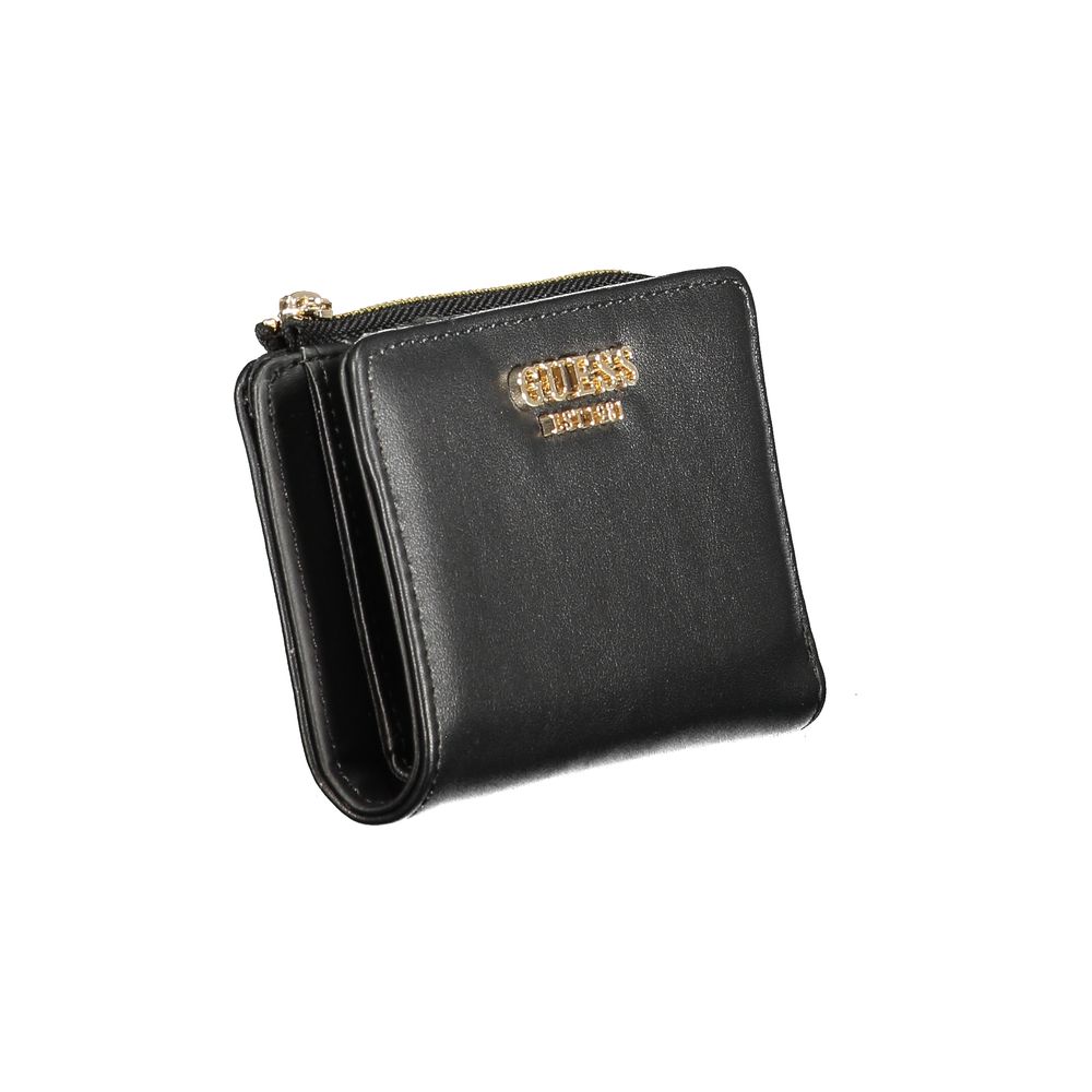 Guess Jeans Black Polyethylene Women Wallet