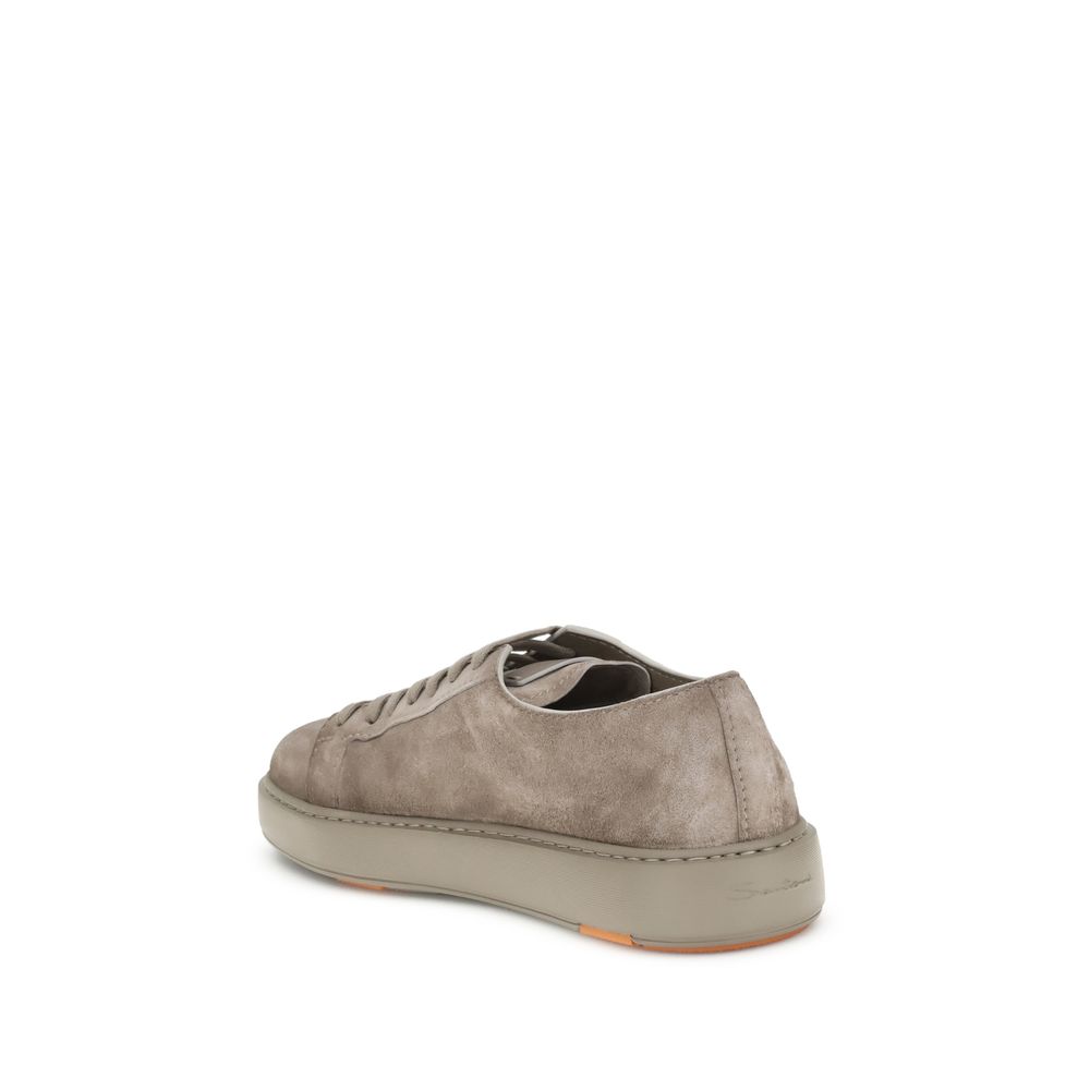 Santoni Suede Sneakers