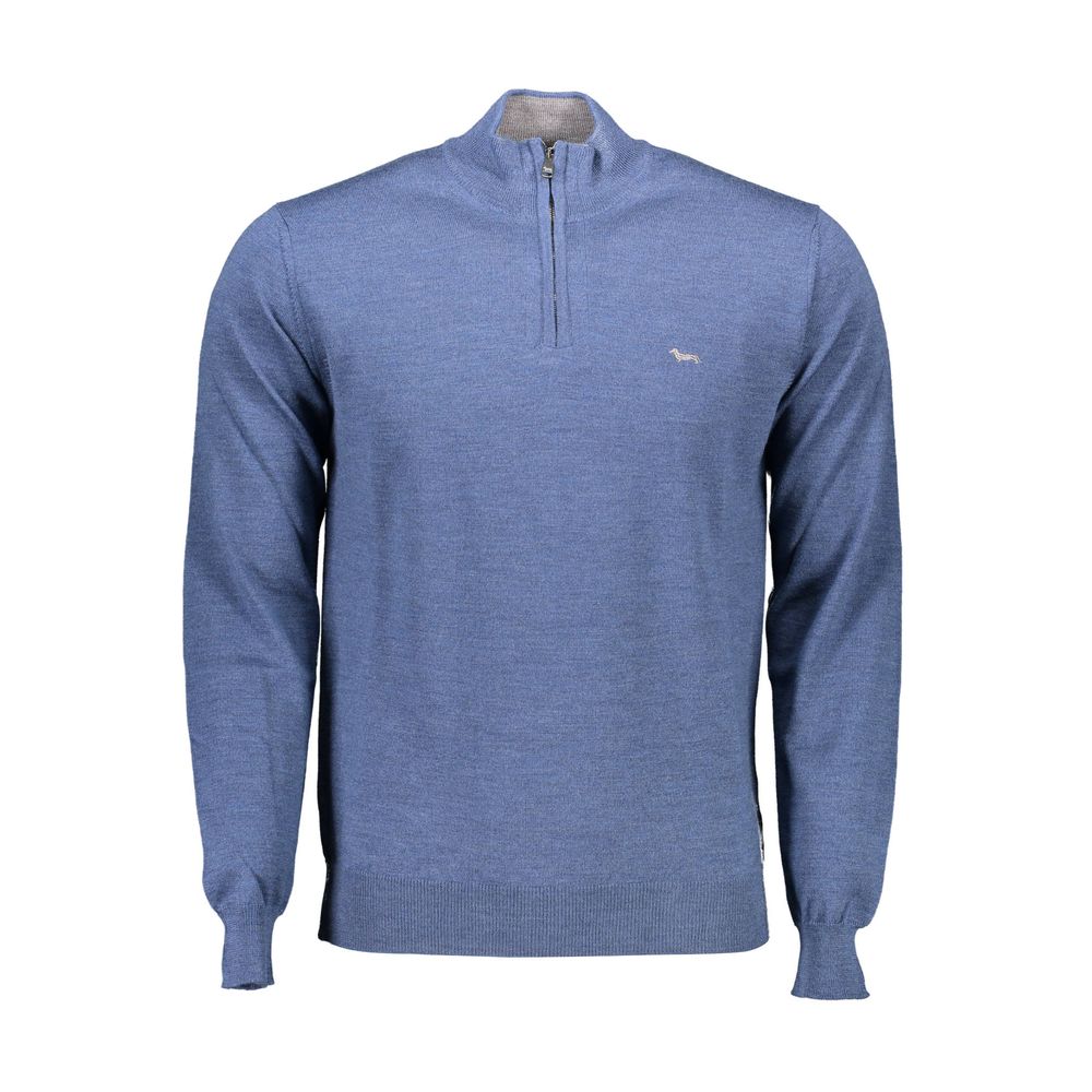 Harmont & Blaine Blue Wool Sweater