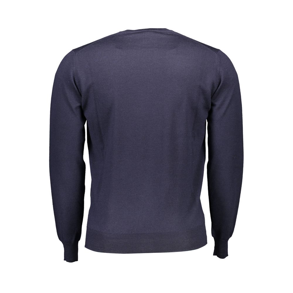 Harmont & Blaine Blue Wool Sweater