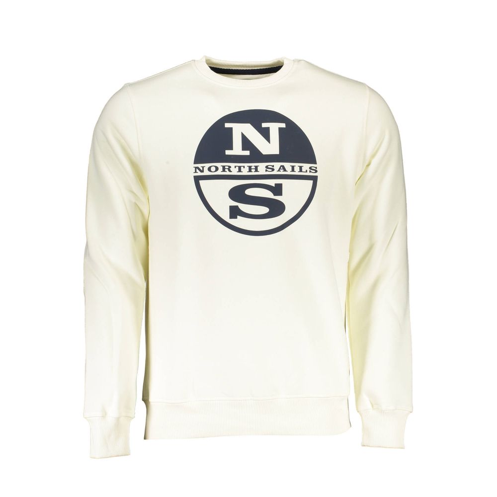Beli bombažni pulover North Sails