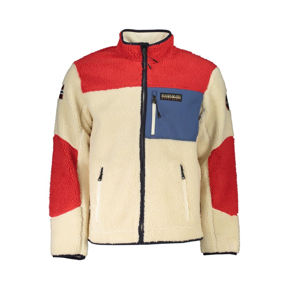 Napapijri White Polyester Jacket