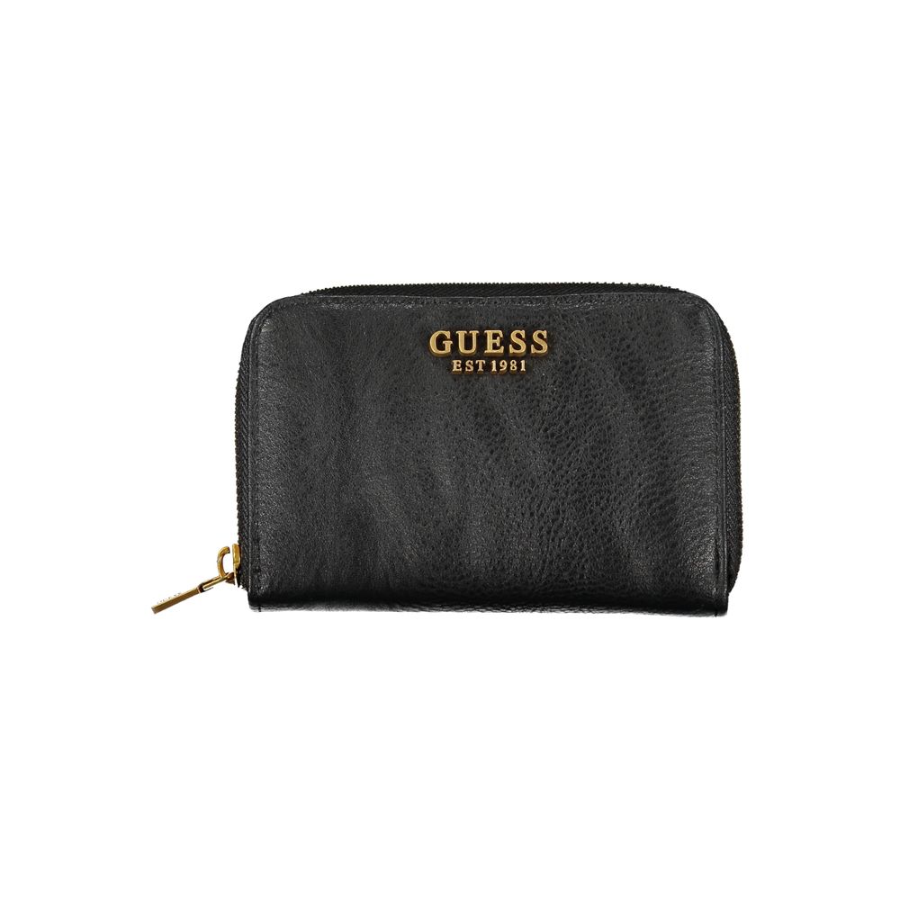 Guess Jeans Črna denarnica iz polietilena