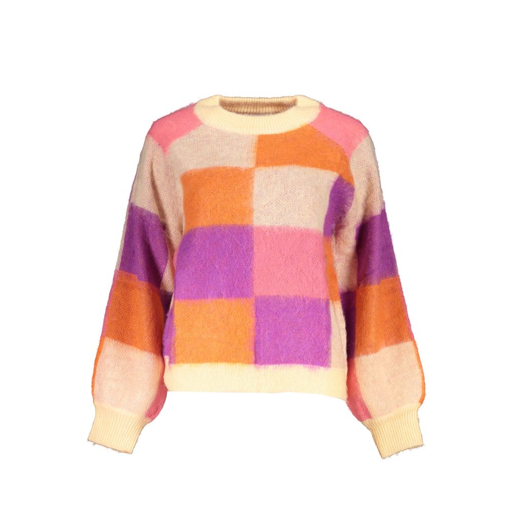 Desigual Pink Fabric Sweater
