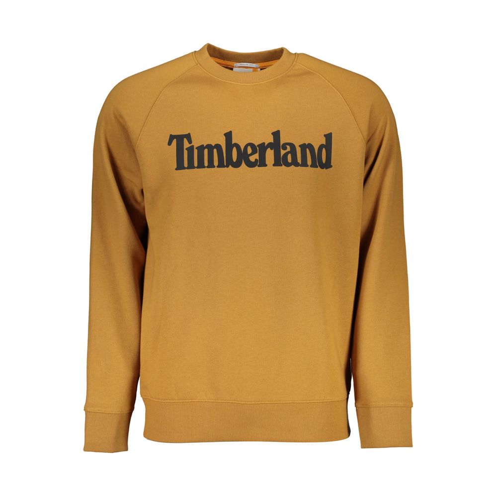 Timberland Rjav bombažni pulover