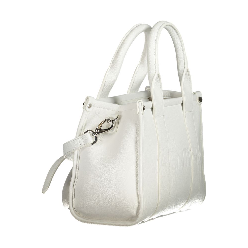Mario Valentino White Polyethylene Handbag