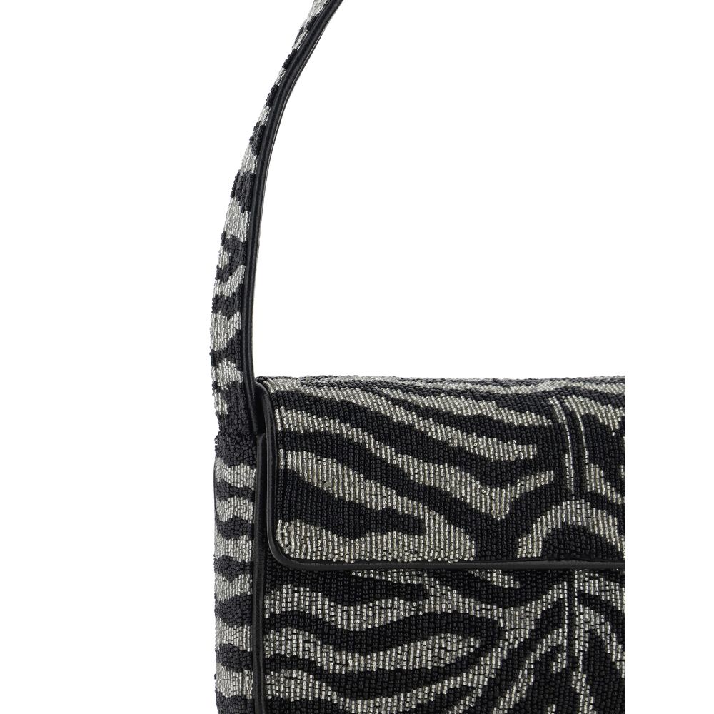 Staud Tommy Beaded Shoulder Bag