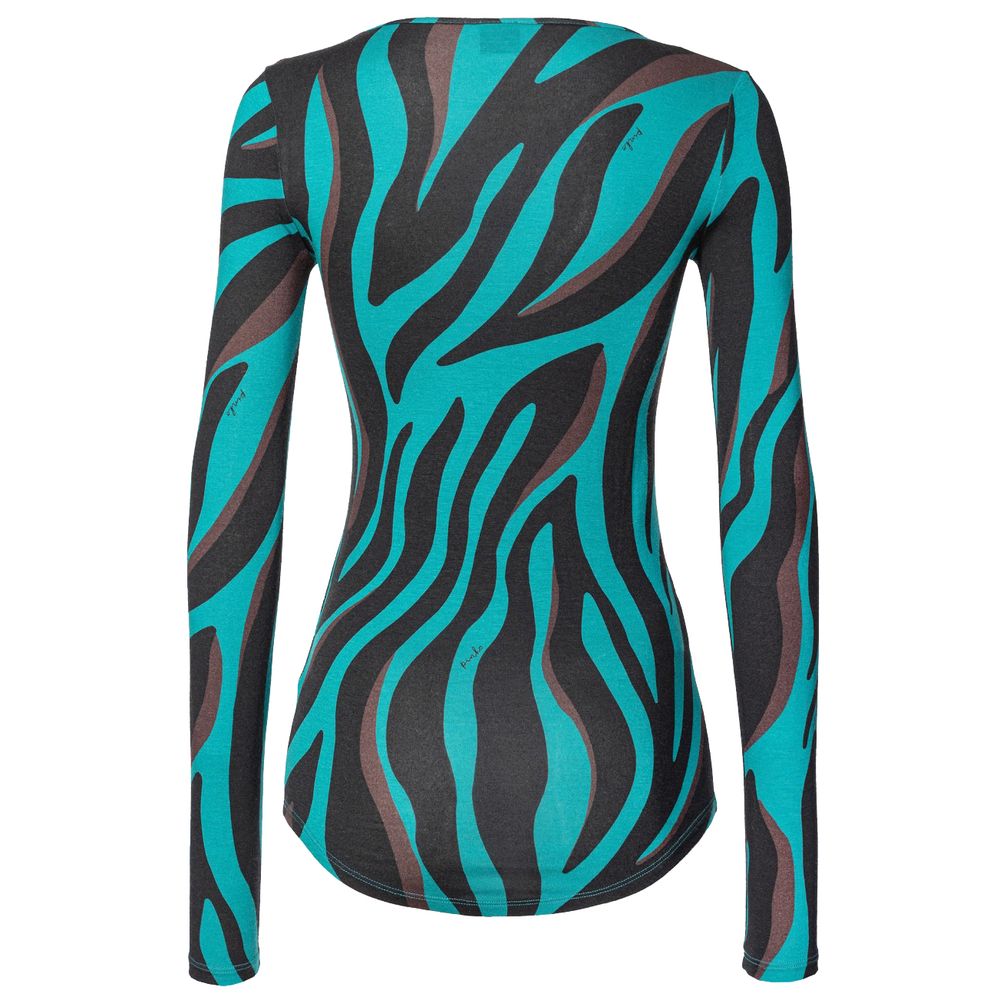 PINKO Green Viscose Sweater