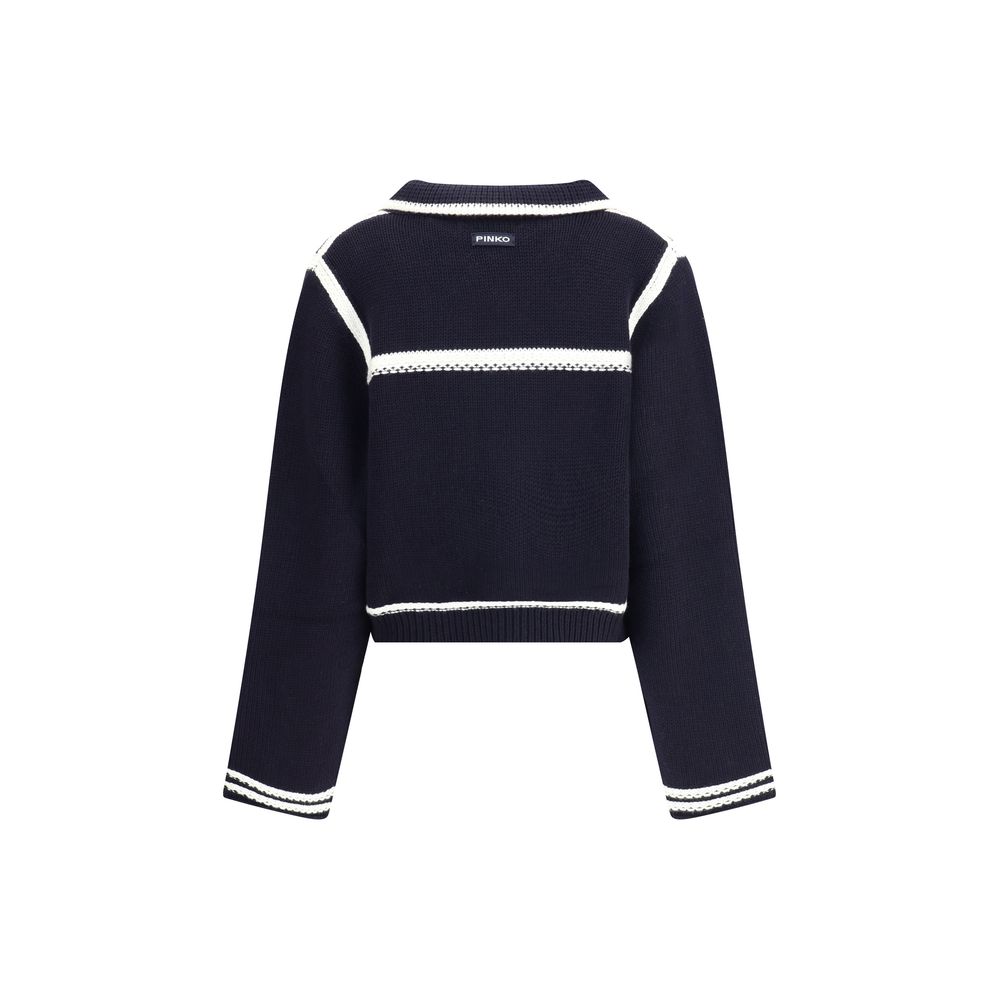 PINKO Cardigan with contrasting profiles