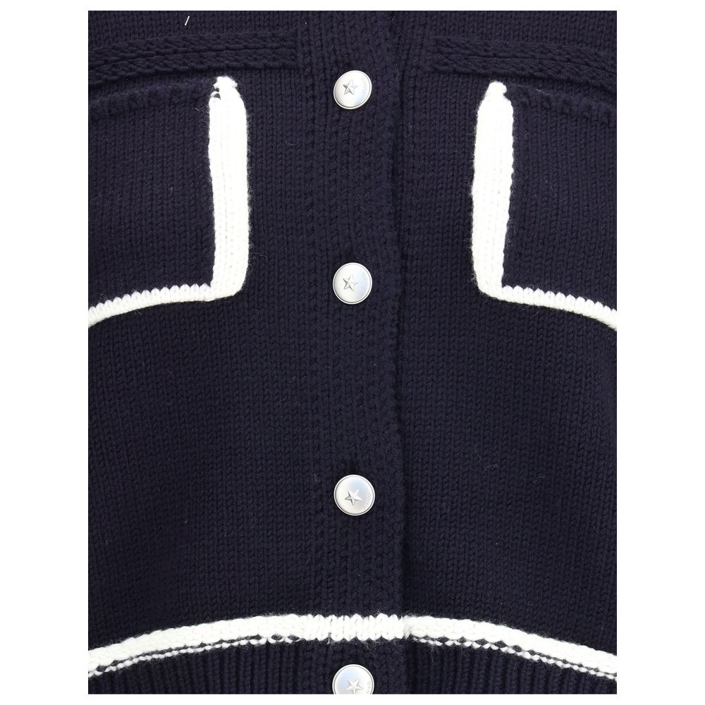 PINKO Cardigan with contrasting profiles