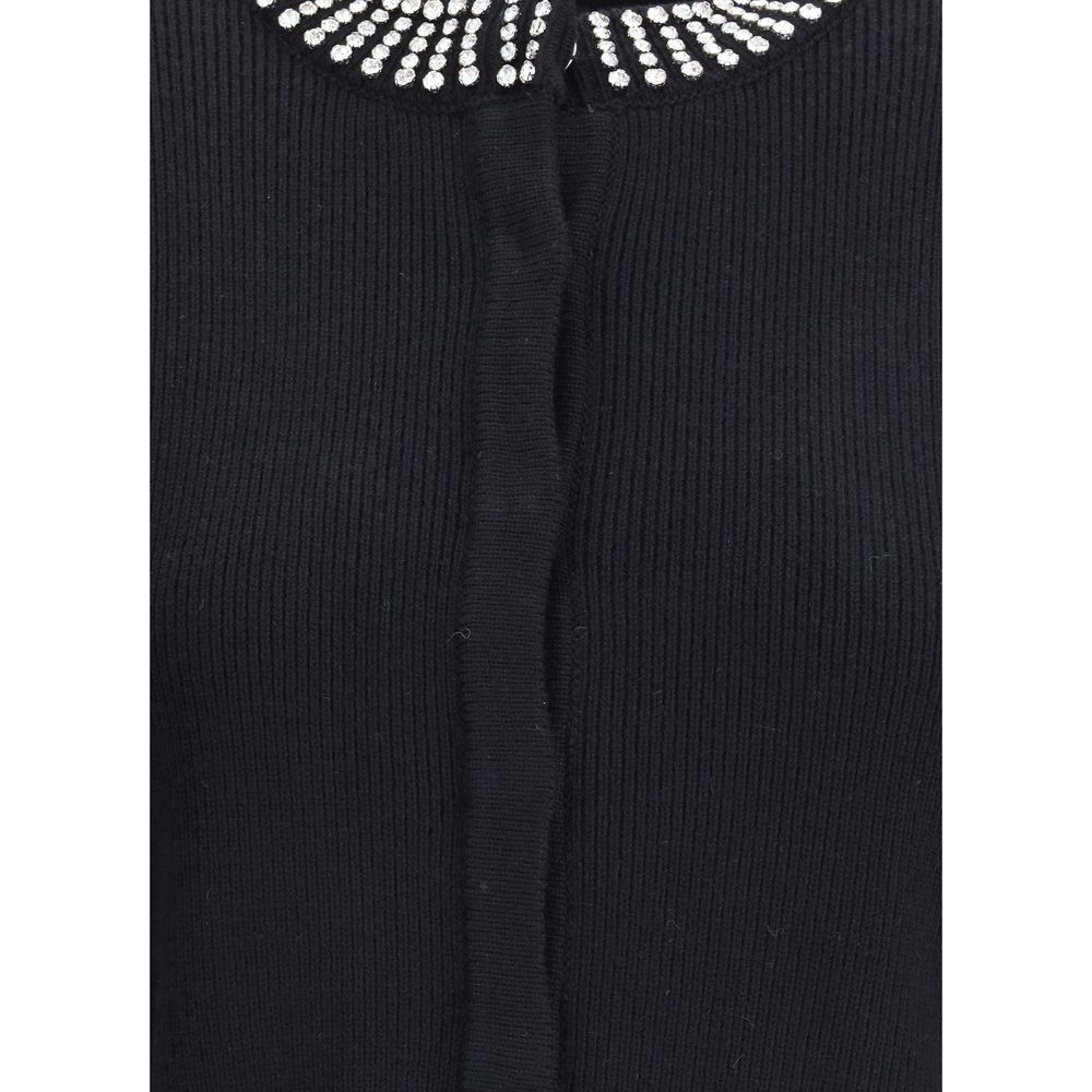 PINKO Rhinestone Cardigan