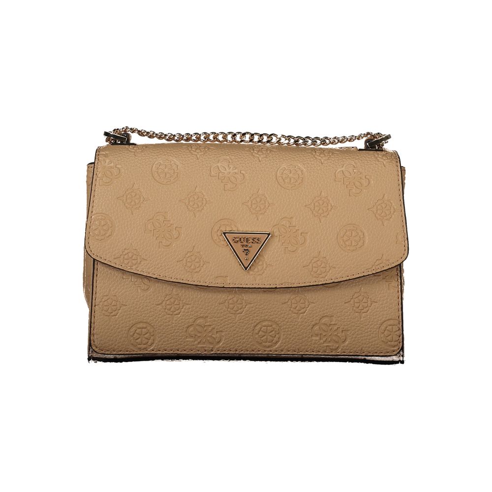Guess Jeans Beige Polyethylene Handbag