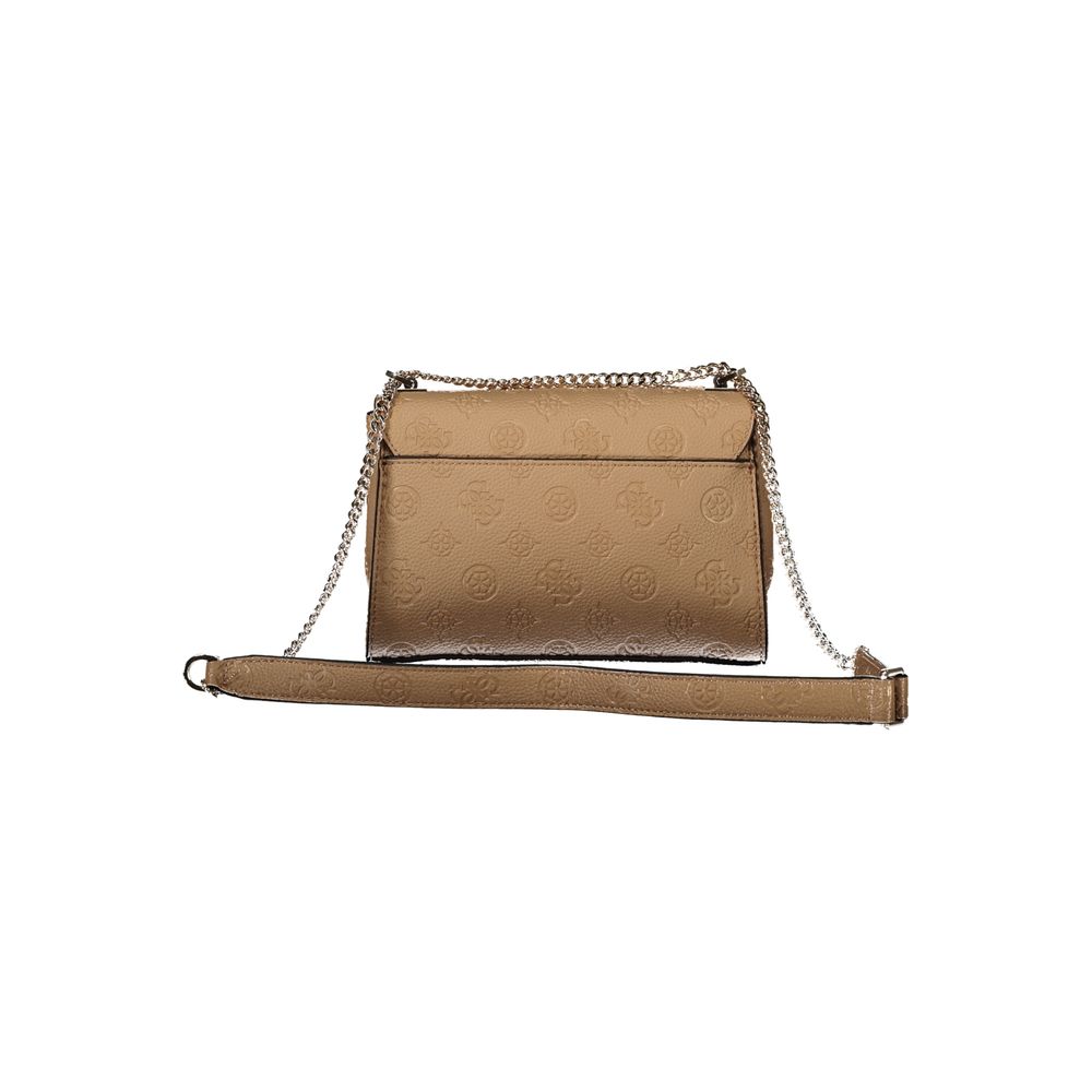 Guess Jeans Beige Polyethylene Handbag