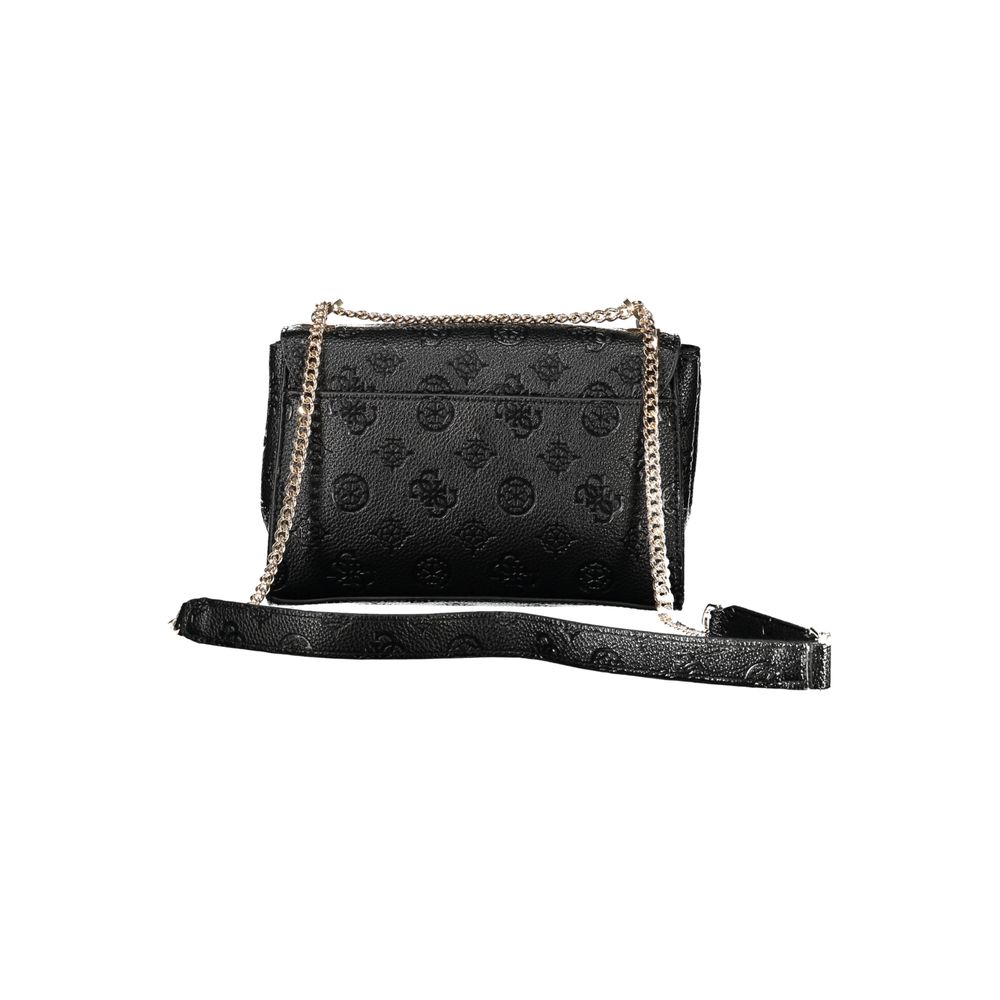 Guess Jeans Black Polyethylene Handbag