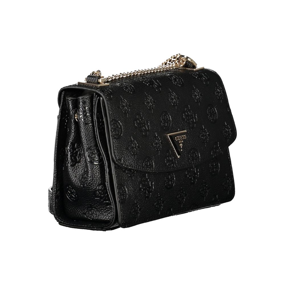 Guess Jeans Black Polyethylene Handbag